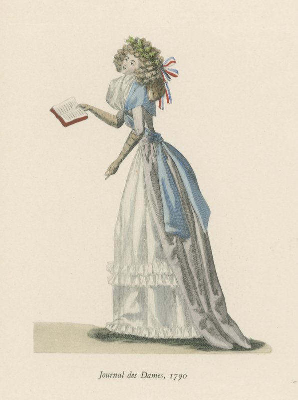 Damernas tidning, 1790 av English School