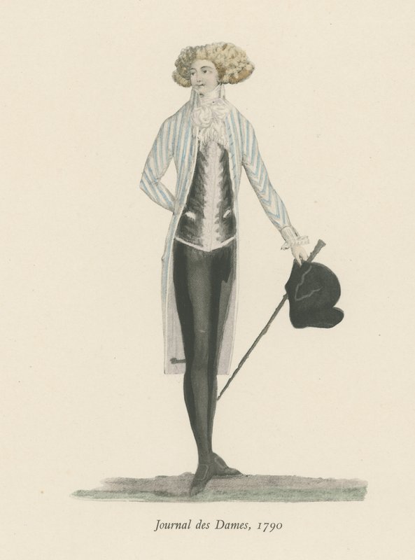 Damernas tidning, 1790 av English School