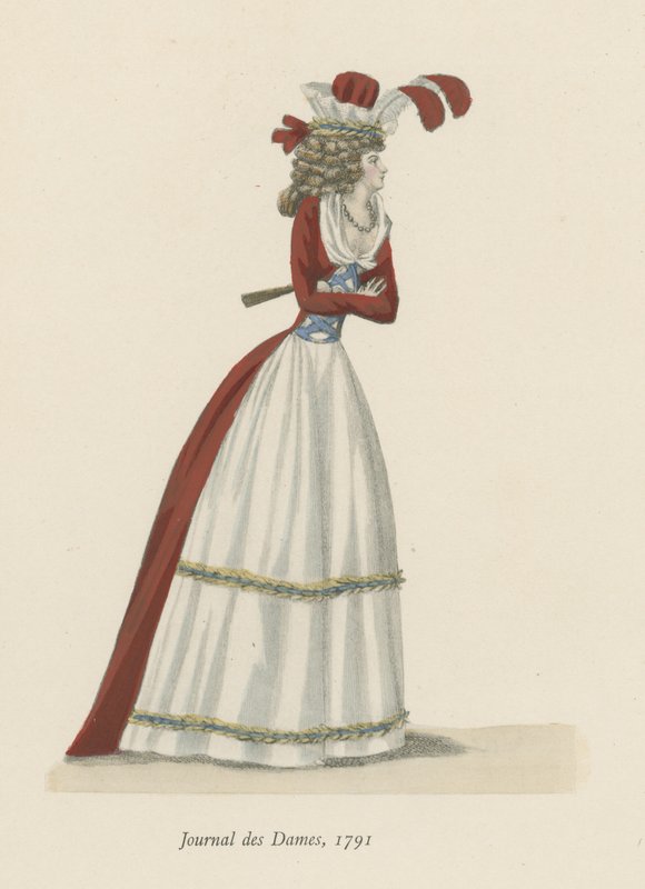 Damernas tidning, 1791 av English School
