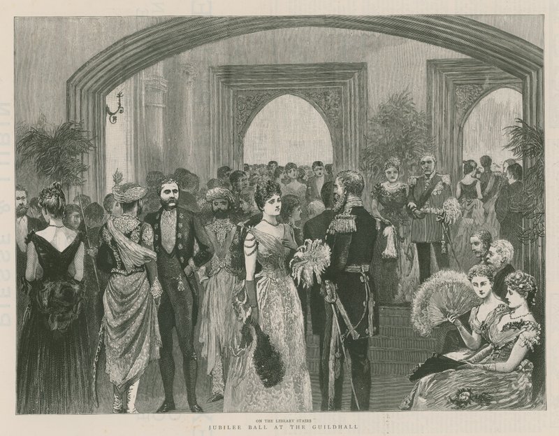 Jubileumsbal i Guildhall, London av English School