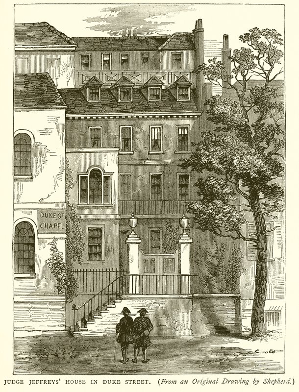 Domare Jeffreys House i Duck Street av English School