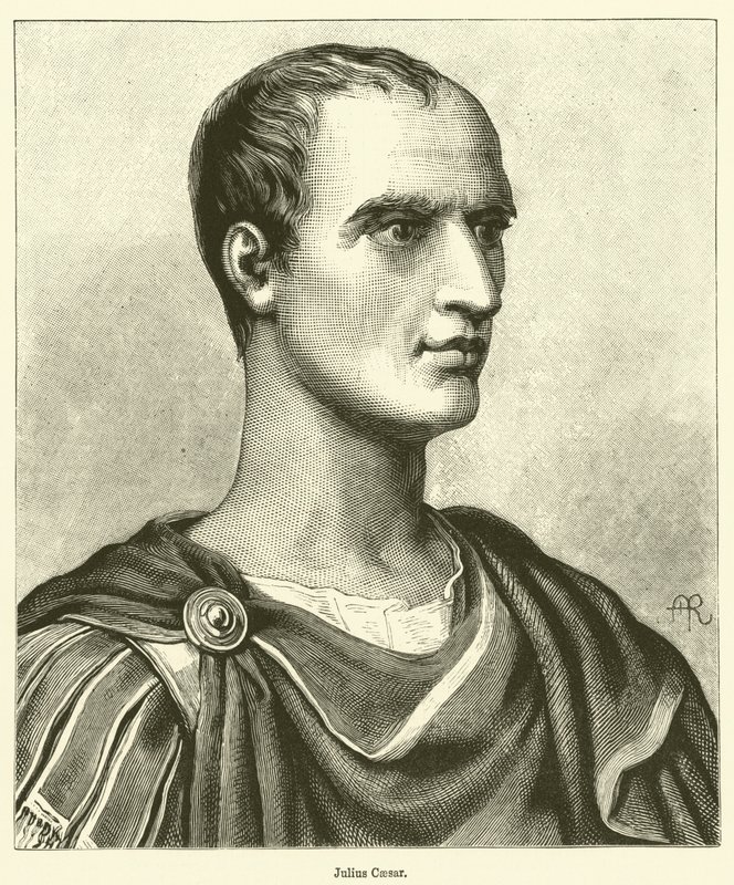 Julius Caesar (gravyr) av English School