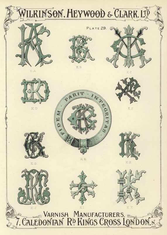 KA, KB, KC, KD, KE, KF, KG, KH, KJ, KI, KK av English School