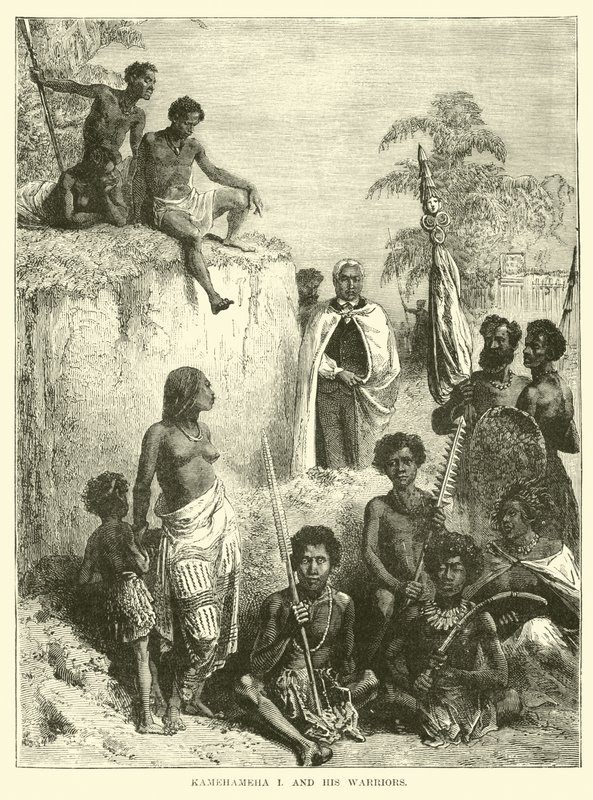 Kamehameha I och hans krigare av English School
