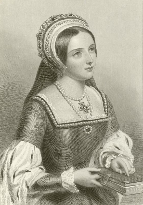 Katherine Parr, 6:e hustru till kung Henry VIII av English School