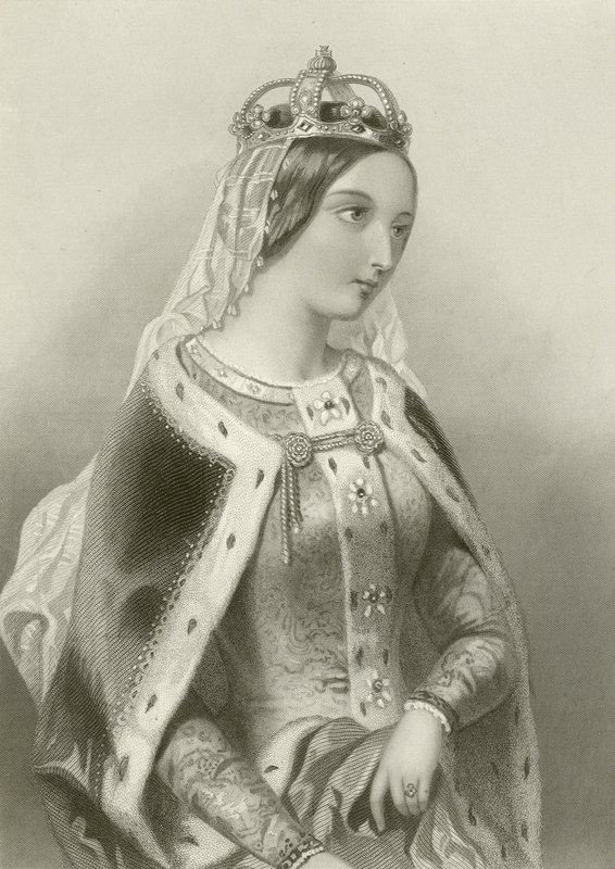 Katherine av Valois, drottning av kung Henrik V av English School