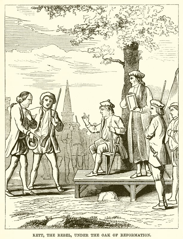 Kett, rebellen, under reformationens ek av English School
