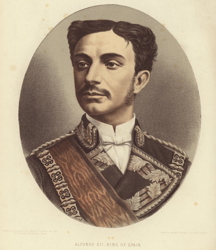 Kung Alfonso XII av Spanien av English School