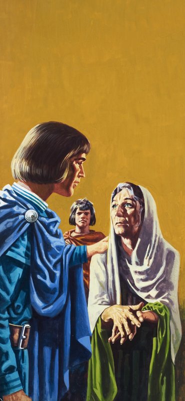Kung Arthur och riddarna av det runda bordet av English School