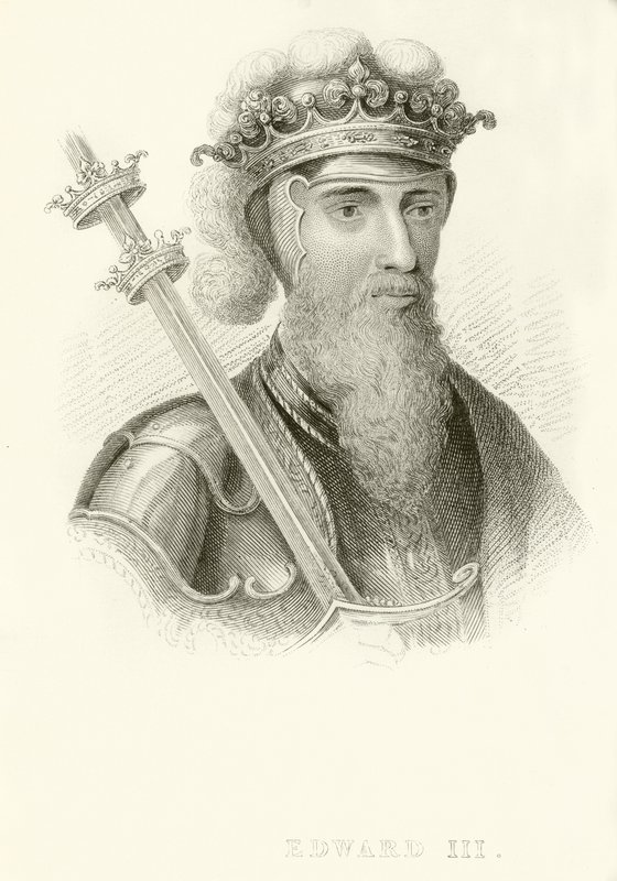 Kung Edvard III av English School