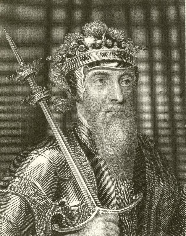 Kung Edvard III av English School