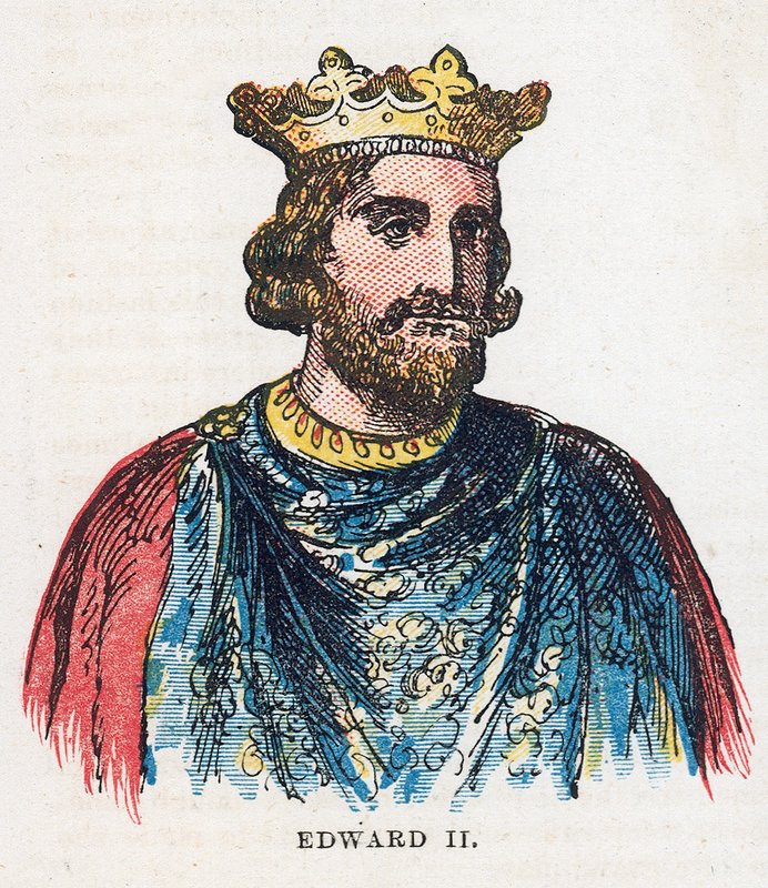 Kung Edvard II av English School