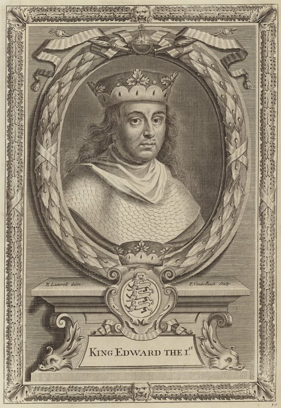 kung Edward I av England av English School