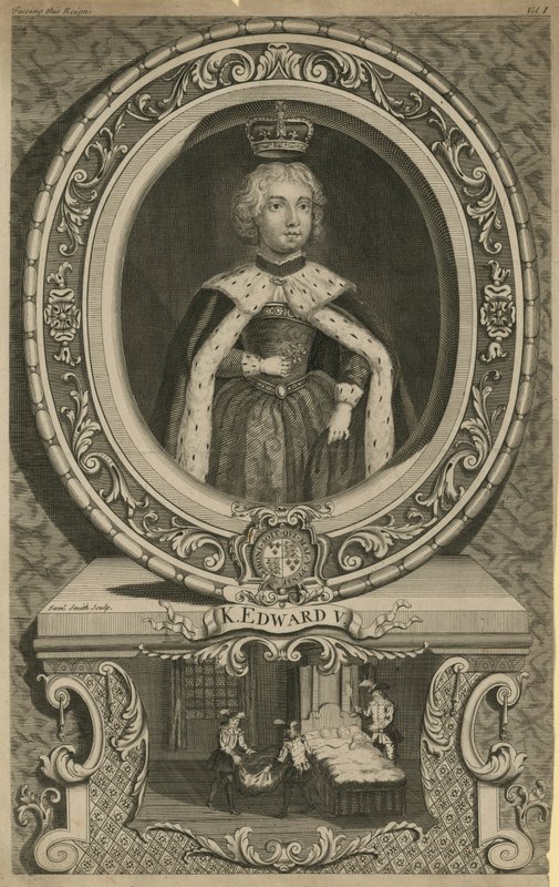 kung Edward V av England av English School