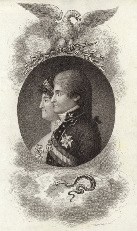 Kung Ferdinand VII Carlos Maria Isidoro av Spanien av English School