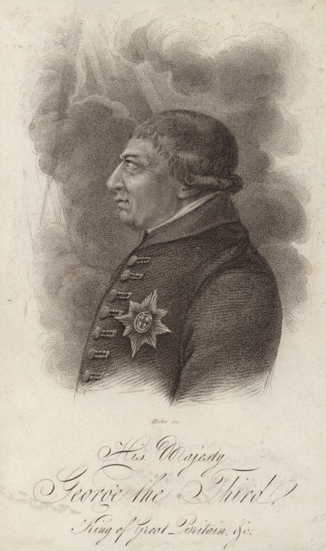 Kung George III av Storbritannien och Irland av English School