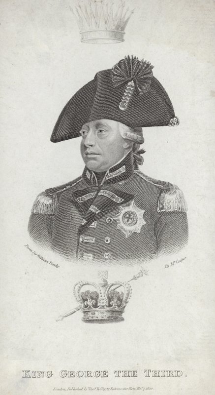 Kung George III av Storbritannien och Irland av English School