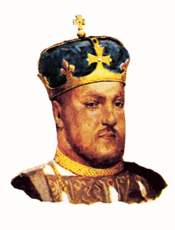 Kung Henrik VIII av English School