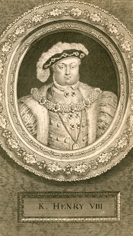 Kung Henrik VIII av English School