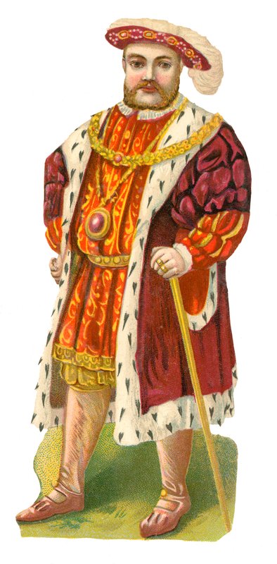 Kung Henrik VIII av English School