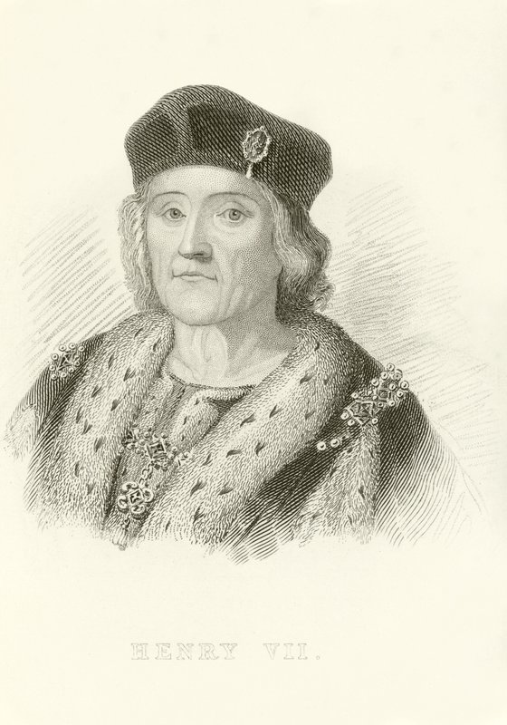 Kung Henrik VII av English School
