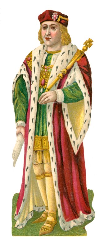 Kung Henrik VII av English School