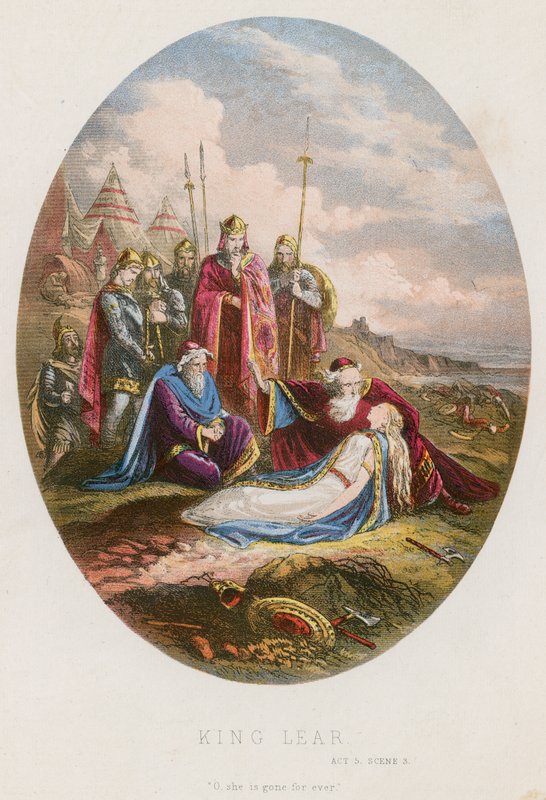 King Lear, akt V scen iii av English School
