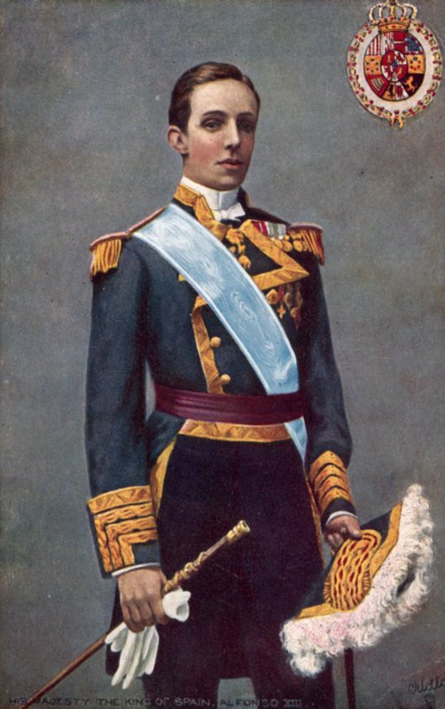 Kung av Spanien, Alfonso XIII av English School