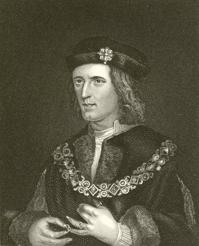 Kung Richard III av English School