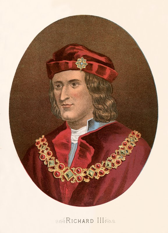 Kung Richard III av English School
