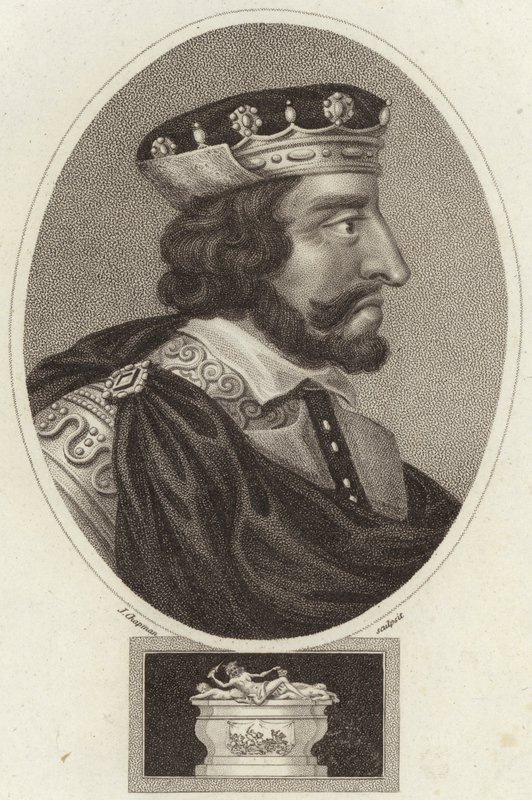 kung Richard III av England av English School