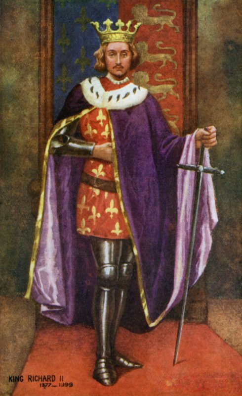 Kung Richard II av English School