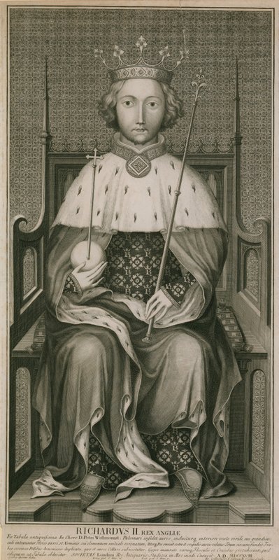 King Richard II, Westminster Abbey, London av English School