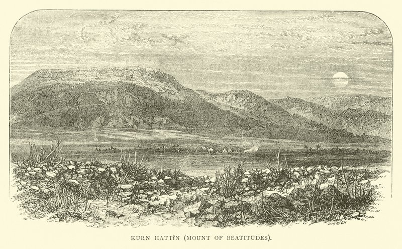 Kurn Hattin, Saligprisningarnas berg av English School