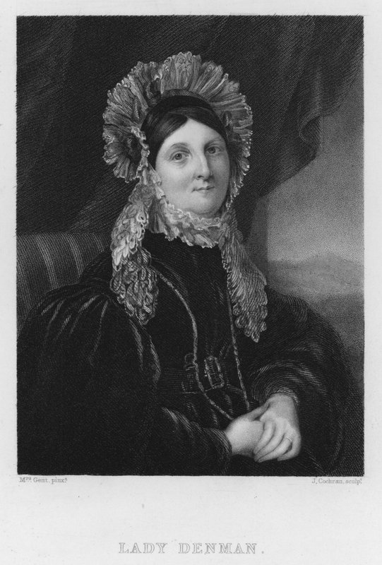 Lady Denman (gravyr) av English School