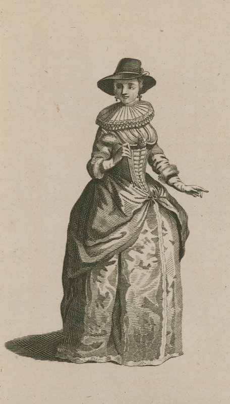 Lady borgmästarinna i London år 1640 av English School