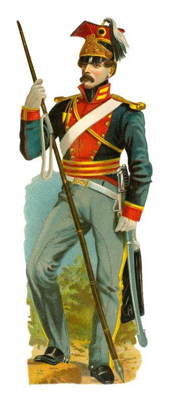 Lancer, under kung Vilhelm IV:s tid, 1831-37 av English School