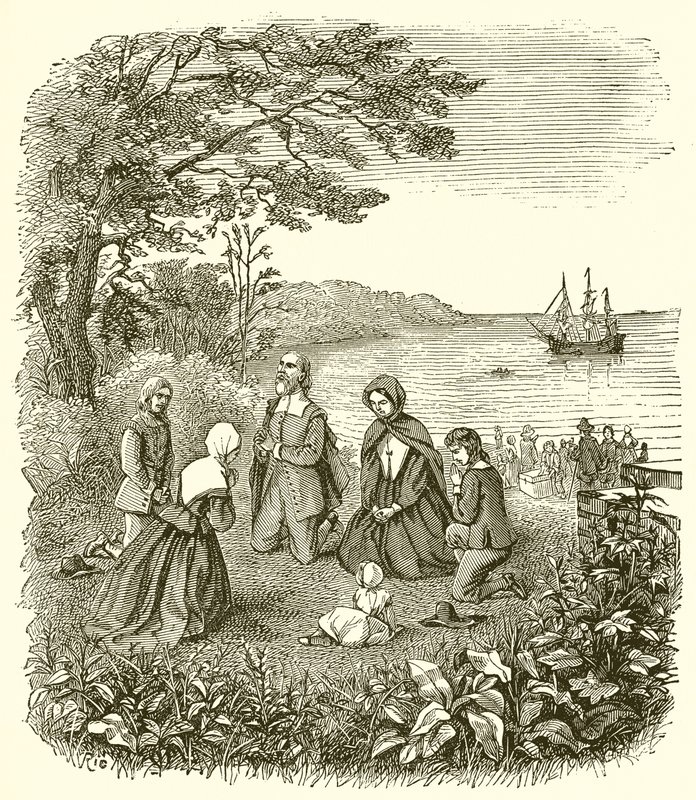 Pilgrimsfädernas landstigning av English School