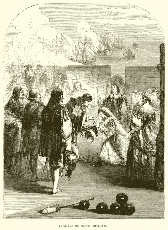 Landstigning av prinsessan Henrietta av English School