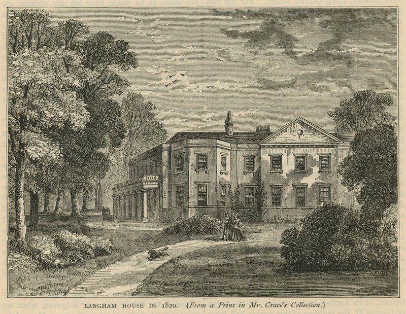 Langham House 1820 av English School