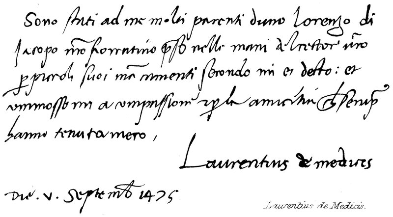 Lawrence från Medici av English School