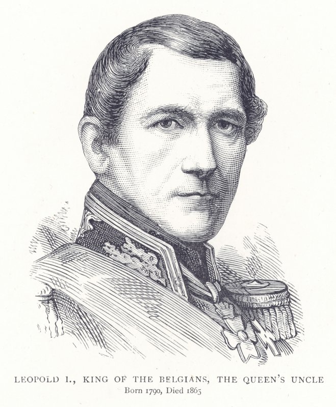 Leopold I, Belgarnas kung, drottningens farbror av English School