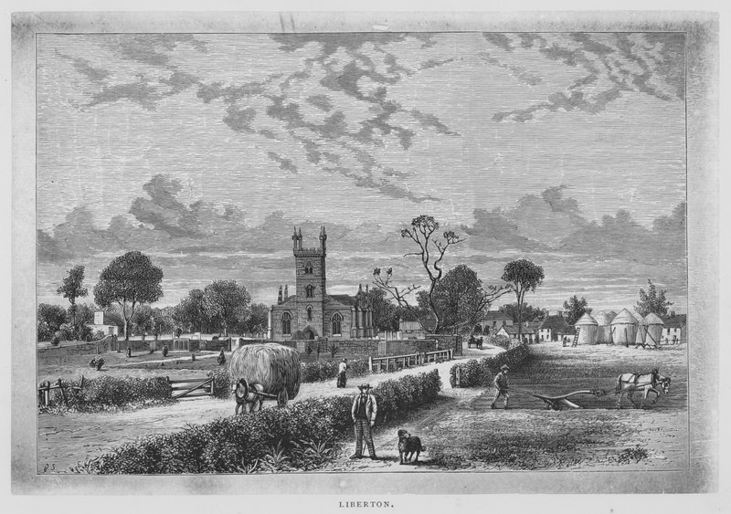 Liberton (gravyr) av English School