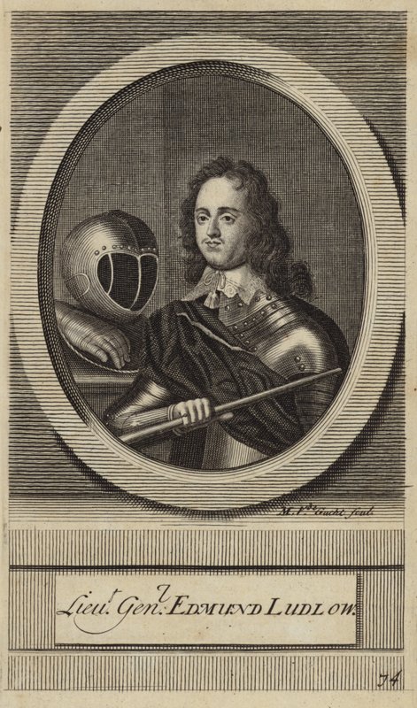 Generallöjtnant Edmund Ludlow av English School