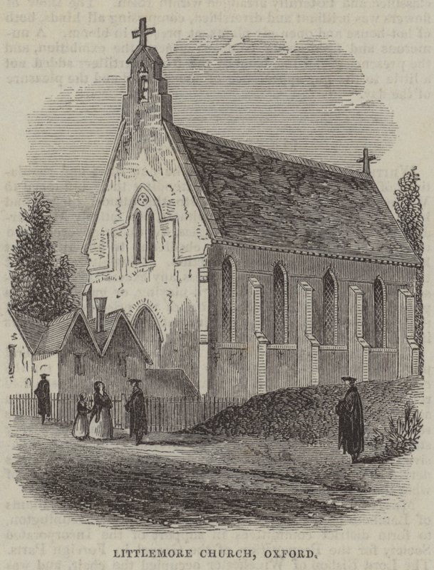 Littlemore Church, Oxford (gravyr) av English School