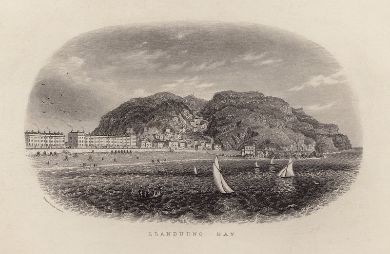 Llandudno Bay (gravyr) av English School