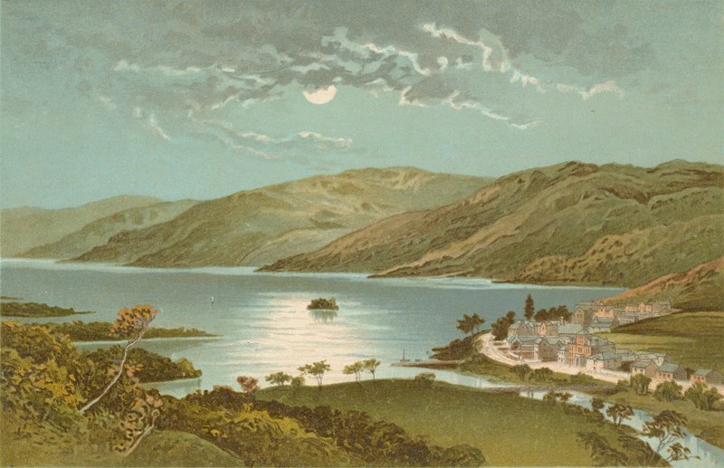 Loch Earn och St Fillans av English School