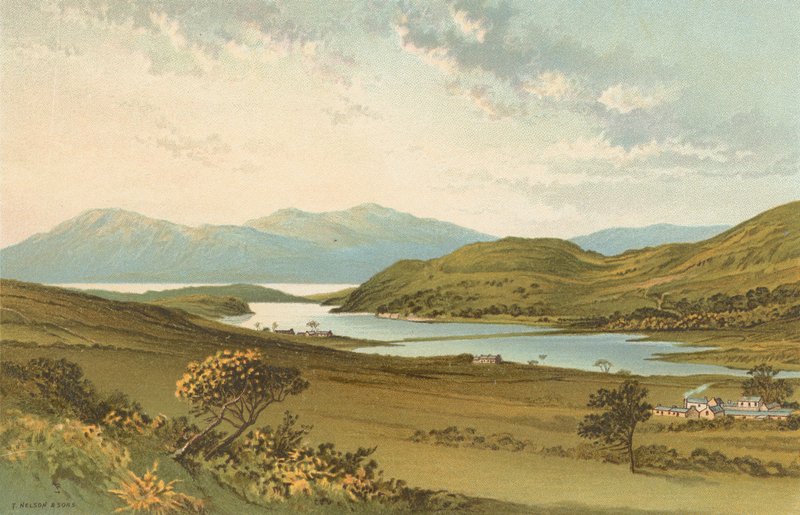 Loch Fad, Bute - Arran i fjärran av English School