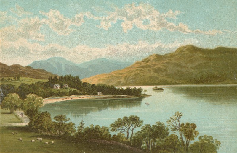 Loch Lomond vid Tarbet av English School