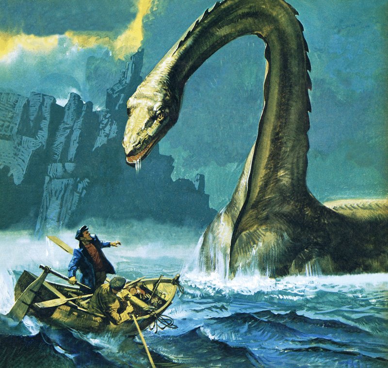 Loch ness monster av English School
